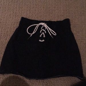 Black skirt